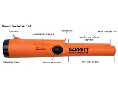 Пинпоинтер Garrett PRO-Pointer AT