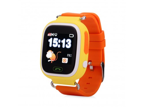 Smart Baby Watch Q80 Оранжевые