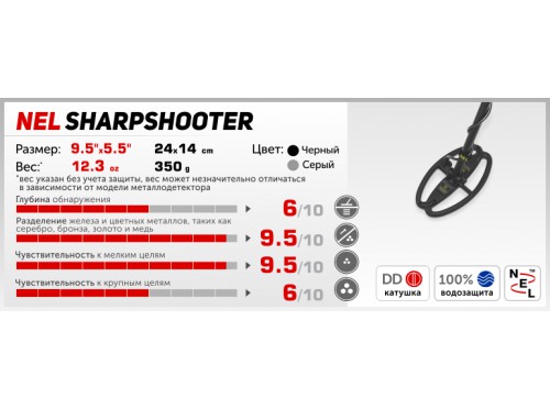 Катушка NEL Sharpshooter для Teknetics Eurotek