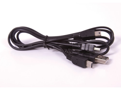 Кабель для зарядки DEUS и ORX от 1 USB на 3 mini USB  ("Горыныч")